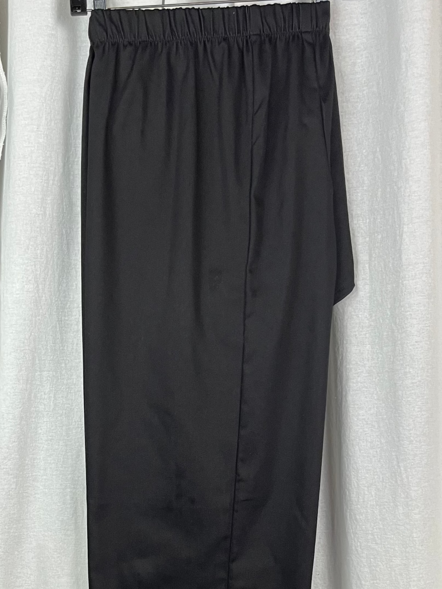 Unisex Lightweight Cotton Denim Pants – Black