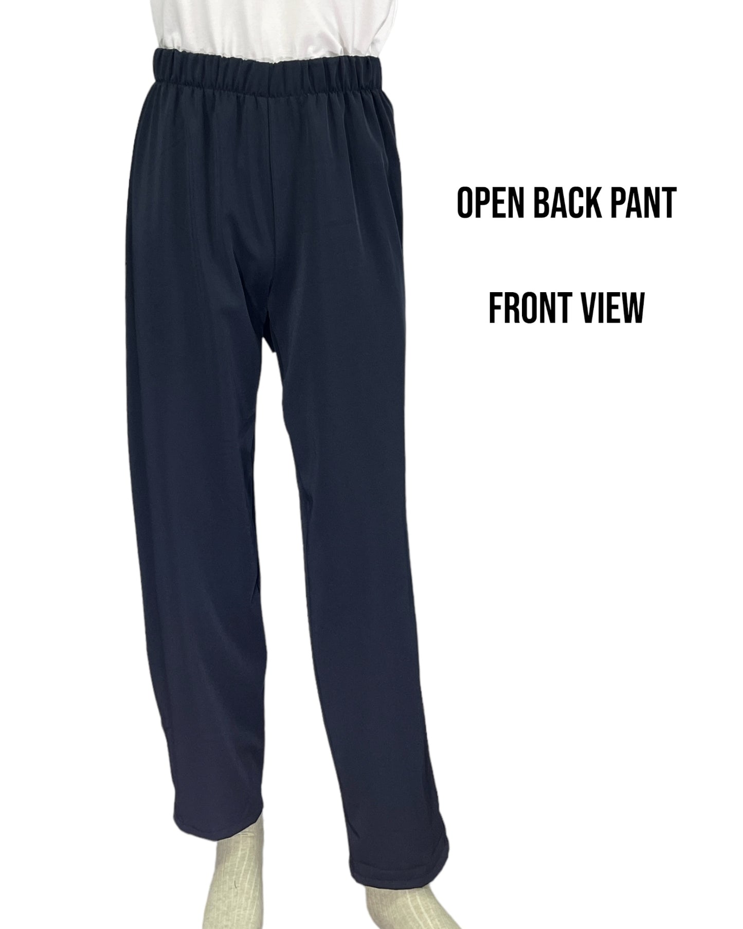 Unisex Polyester Dress Pants – Black, Grey, Navy